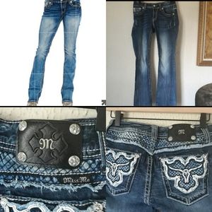 MISS ME BOOTCUT  JEANS WOMEN'S SZ 27